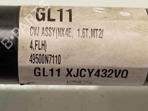 Left front driveshaft HYUNDAI TUCSON (NX4E, NX4A)  | BP21267374M38 