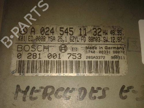 Engine control unit (ECU) MERCEDES-BENZ E-CLASS (W210) E 300 Turbo-D (210.025) | BP12633113M57 