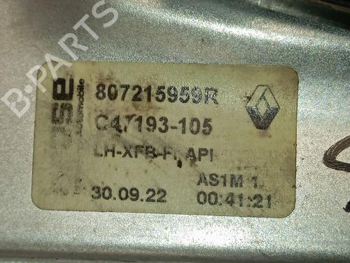 Front left window mechanism RENAULT MEGANE IV Hatchback (B9A/M/N_) 1.5 Blue dCi 115 (B9A6) | BP38597401C22 - Image 2
