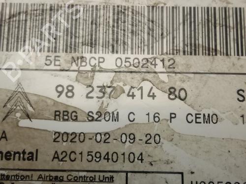 ECU airbags PEUGEOT RIFTER  | BP17144433M53 