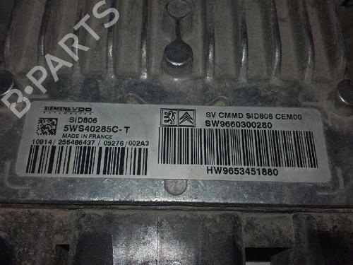 Engine control unit (ECU) CITROËN C3 I (FC_, FN_) 1.4 i Bivalent | BP15550612M57 