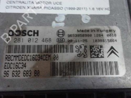 Engine control unit (ECU) CITROËN XSARA PICASSO (N68)  | BP12635249M57 