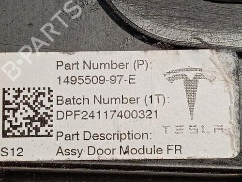Front right window mechanism TESLA MODEL Y (5YJY)  | BP29723924C23 