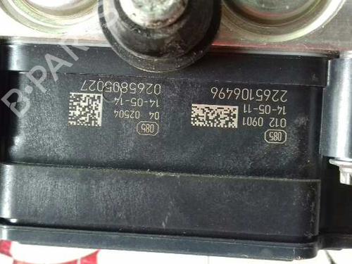 ABS pump RENAULT SCÉNIC III (JZ0/1_)  | BP12640022M43 