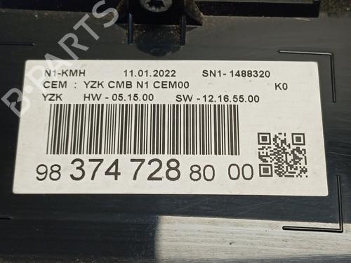 Kombinert Instrument CITROËN JUMPY III Bus (V_) | BP31043390C47