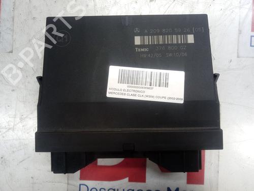 Used Electronic module MERCEDES-BENZ CLK (C209) CLK 220 CDI (209.308) (150 hp) 12672054