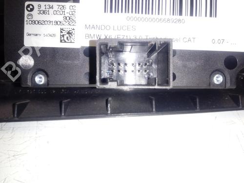 Headlight switch BMW X6 (E71, E72)  | BP15847926I24 