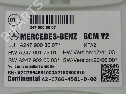 Electronic module MERCEDES-BENZ A-CLASS Saloon (V177)  | BP17000513M83 