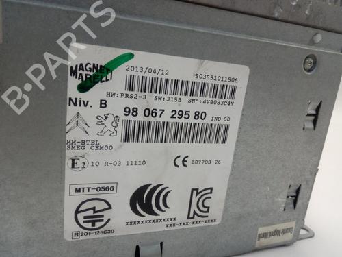 Radio PEUGEOT 208 I (CA_, CC_)  | BP19705666E6 