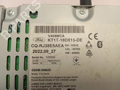 Radio FORD TRANSIT CONNECT V408 Box Body/MPV  | BP29536197E6 