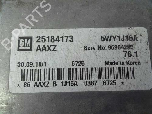 Engine control unit (ECU) CHEVROLET CRUZE (J300)  | BP18466827M57