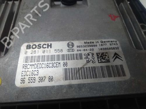 Engine control unit (ECU) PEUGEOT 407 (6D_) 1.6 HDi 110 (6D9HZC, 6D9HYC) | BP12665372M57 