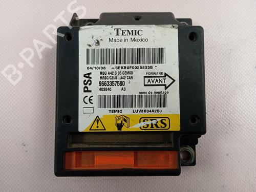 Used ECU airbags CITROËN C3 I (FC_, FN_) 1.4 HDi (68 hp) 30375392