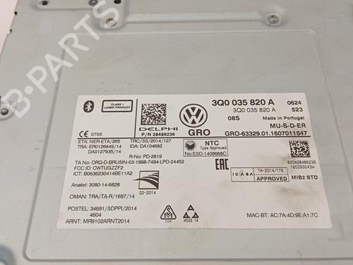Radio VW GOLF VII (5G1, BQ1, BE1, BE2)  | BP21142300E6 
