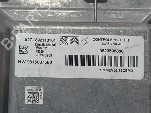 Engine control unit (ECU) PEUGEOT 208 I (CA_, CC_)  | BP29395186M57 