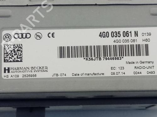 Radio VW TOUAREG (7P5, 7P6)  | BP17551227E6 