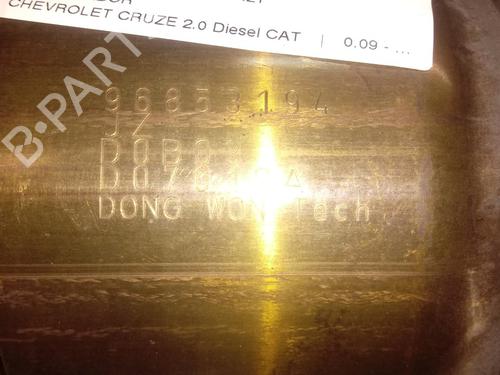 Catalyst CHEVROLET CRUZE (J300)  | BP18162361M10 
