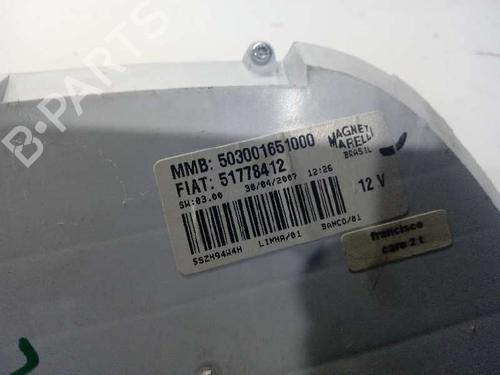 Instrument cluster FIAT LINEA (323_, 110_) 1.3 D Multijet (323AXB11, 323AXB1A) | BP16572237C47 