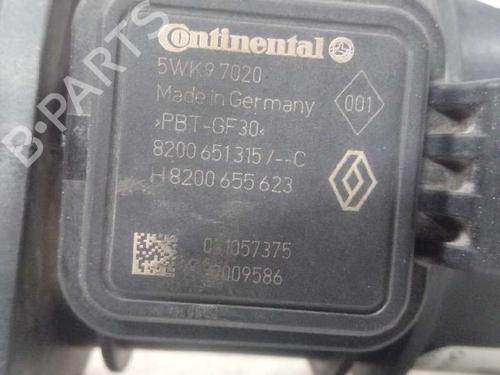 Mass air flow sensor RENAULT KANGOO / GRAND KANGOO II (KW0/1_)  | BP12841067M95 