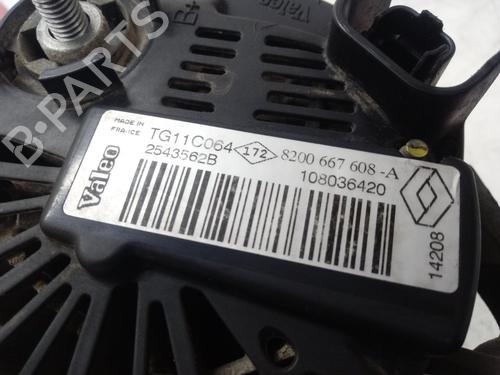 Alternator RENAULT MEGANE II (BM0/1_, CM0/1_) 1.5 dCi (BM1E, CM1E) | BP12671466M7 