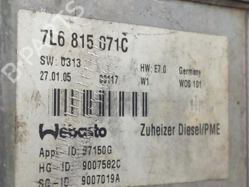 Varmeblæser VW TOUAREG (7LA, 7L6, 7L7) 5.0 V10 TDI | BP30685165M62