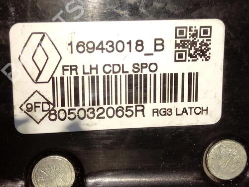 Front left lock RENAULT MEGANE IV Hatchback (B9A/M/N_)  | BP13524572C98 