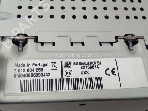 Radio OPEL ASTRA J (P10)  | BP19532837E6 