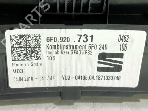 Instrument cluster SEAT IBIZA V (KJ1, KJG)  | BP12670111C47 