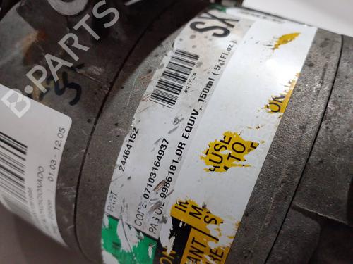 AC compressor OPEL ZAFIRA A MPV (T98) | BP28725619M34