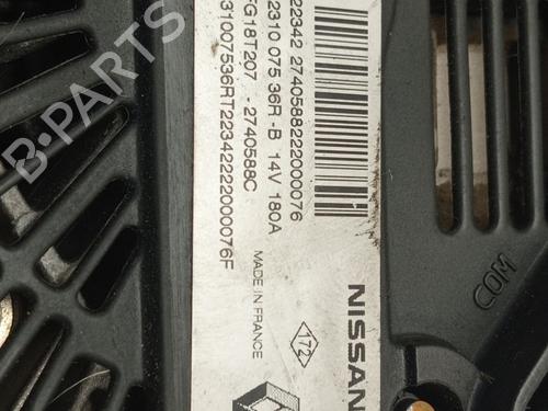 Alternator RENAULT KANGOO / GRAND KANGOO II (KW0/1_) 1.5 dCi 95 (KW16) | BP27236035M7 