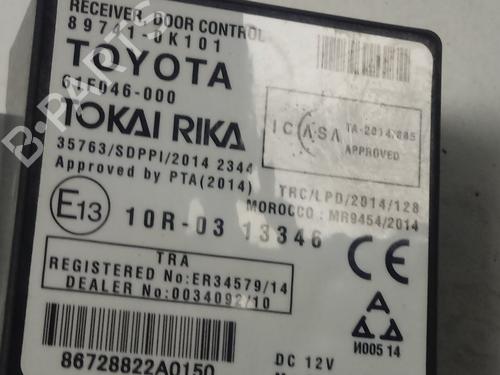 Electronic module TOYOTA HILUX VIII Pickup (_N1_) 2.4 D (GUN112_, GUN122_, GUN135_, GUN120_, GUN135R,... | BP13547770M83 