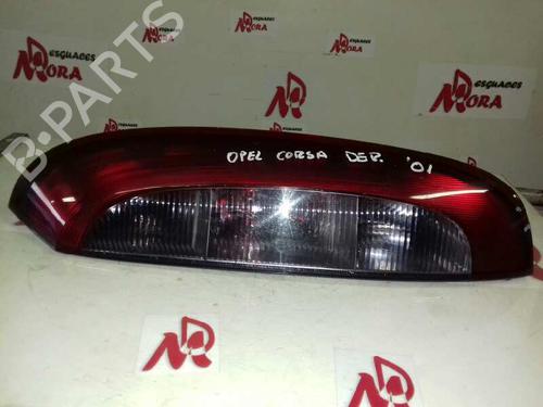 Used Right taillight OPEL CORSA C (X01) 1.7 CDTI (F08, F68) (100 hp) 12834778