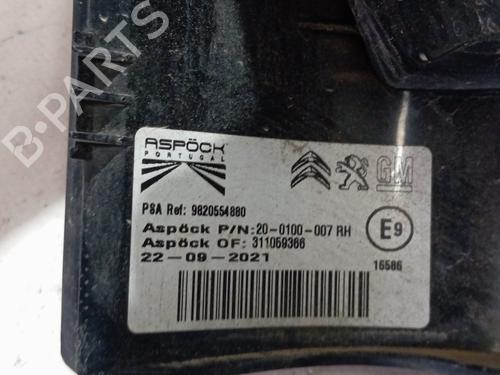 Right taillight PEUGEOT PARTNER Box Body/MPV (K9)  | BP29360607C35 