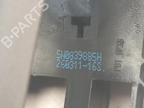 Rear left exterior door handle VW GOLF VI (5K1)  | BP25854820C130 