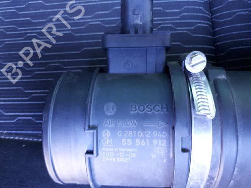 Used Mass air flow sensor OPEL ASTRA J (P10) 1.7 CDTI (68) (110 hp) 12642450