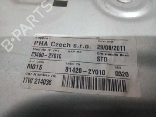 Rear right window mechanism HYUNDAI ix35 (LM, EL, ELH)  | BP12658370C25 