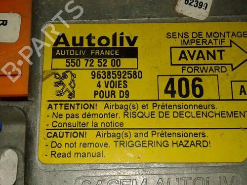 ECU airbags PEUGEOT 406 (8B)  | BP16690351M53 