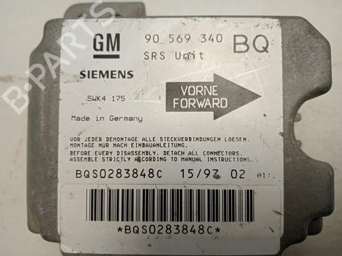 ECU airbags OPEL VECTRA B (J96) 1.8 i 16V (F19) | BP16728420M53 