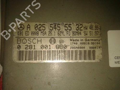 Engine control unit (ECU) MERCEDES-BENZ E-CLASS (W210) E 300 Turbo-D (210.025) | BP12677586M57 