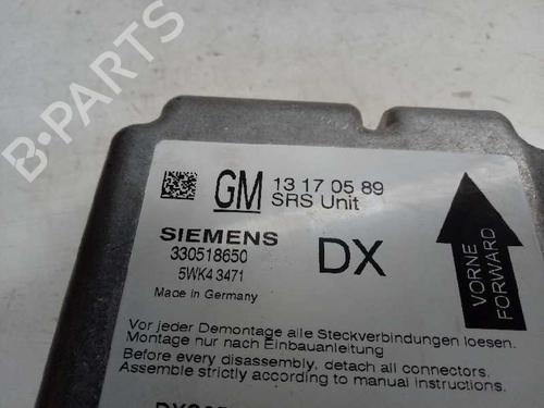 Kollisjonspute styreenhet OPEL VECTRA C (Z02) 2.2 DTI 16V (F69) | BP12647220M53 