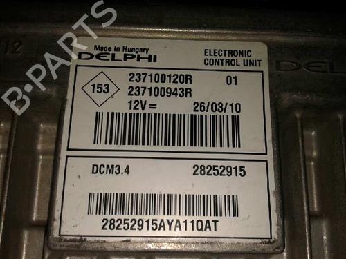Engine control unit (ECU) RENAULT MEGANE III Hatchback (BZ0/1_, B3_) 1.5 dCi | BP12643426M57 