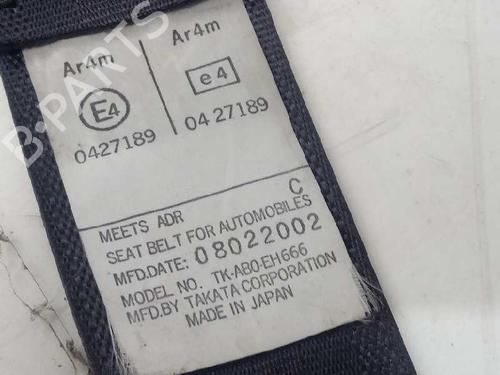 Rear right seatbelt MAZDA 323 F VI Hatchback (BJ) 1.6 (BJ10M) | BP12663696I28 