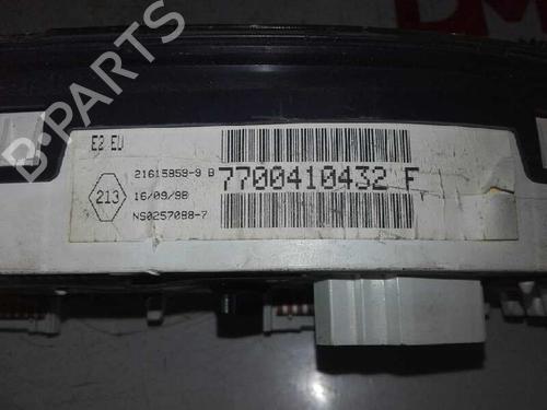 Instrument cluster RENAULT CLIO I (B/C57_, 5/357_) 1.2 (B/C/S57A, B/C57S, 5/357F, 5/357J, 5/357L, 5/357R) | BP12648138C47 