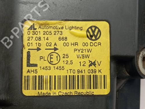 Left headlight VW TOURAN (1T1, 1T2)  | BP23190922C28 