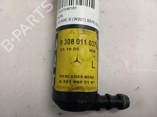 Headlight washer MERCEDES-BENZ S-CLASS (W221, V221) S 350 4-matic (221.087, 221.187) | BP22633713E17 