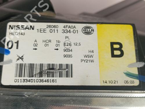 Left headlight NISSAN NV200 Van | BP36157405C28 - Image 2