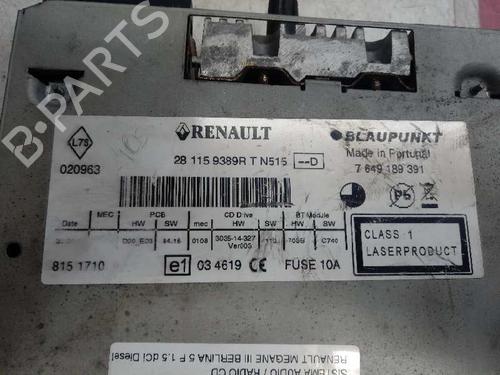 Radio RENAULT MEGANE III Hatchback (BZ0/1_, B3_) 1.5 dCi | BP16643132E6 