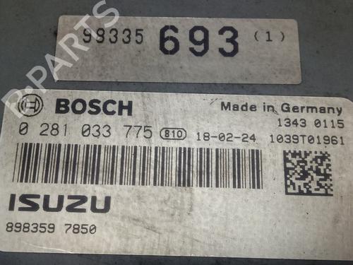 Computer motormanagement ISUZU N (6th Generation)  | BP29437019M57 