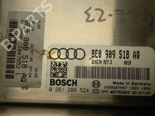 Engine control unit (ECU) AUDI A4 B7 Avant (8ED) 1.8 T | BP13483495M57 