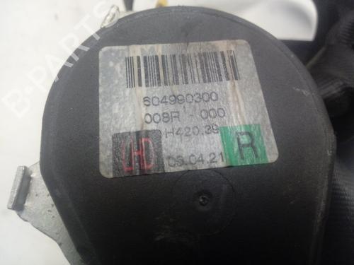 Front right seatbelt VW GOLF PLUS V (5M1, 521)  | BP16325825I25 